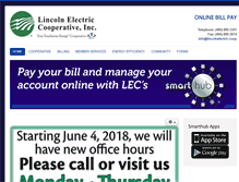 Tablet Screenshot of lincolnelectric.coop